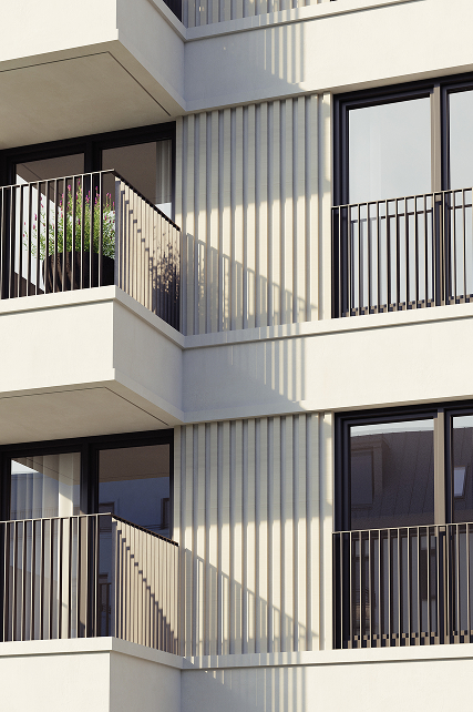 The Ambience Detail Fassade Haus Reichsstraße 55