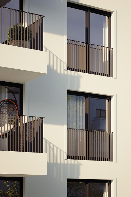 The Ambience Details Fassade Haus Reichsstraße 57